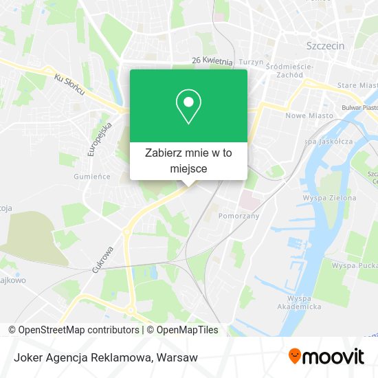 Mapa Joker Agencja Reklamowa