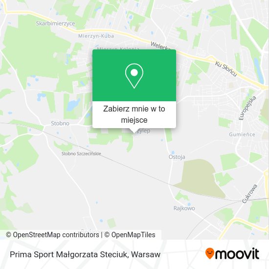 Mapa Prima Sport Małgorzata Steciuk