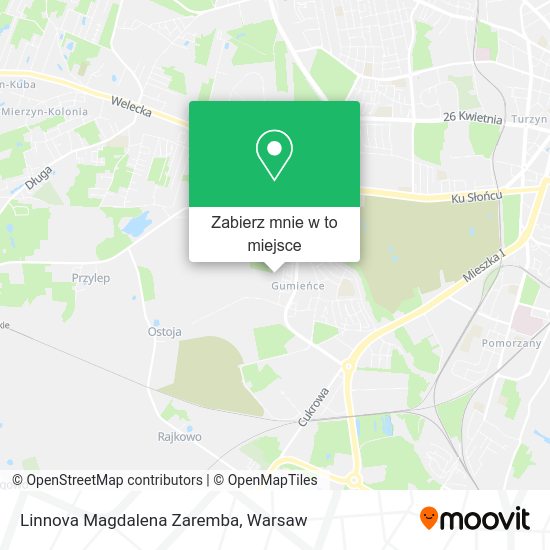 Mapa Linnova Magdalena Zaremba