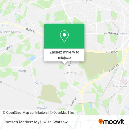 Mapa Inotech Mariusz Myśliwiec