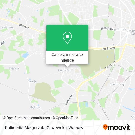 Mapa Polimedia Małgorzata Olszewska