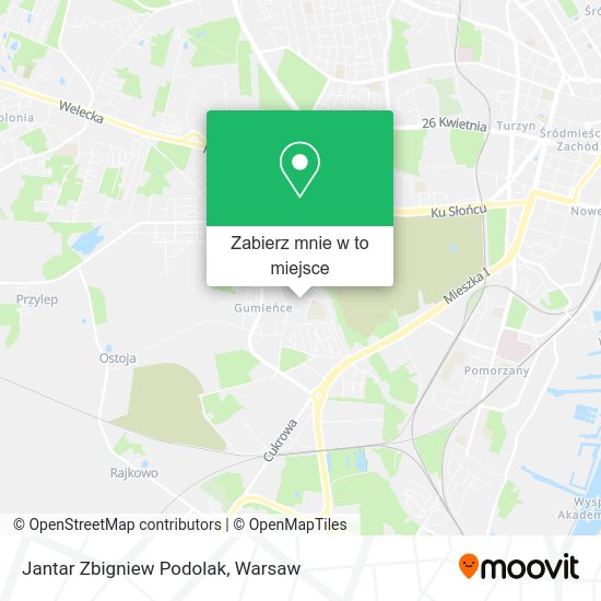 Mapa Jantar Zbigniew Podolak