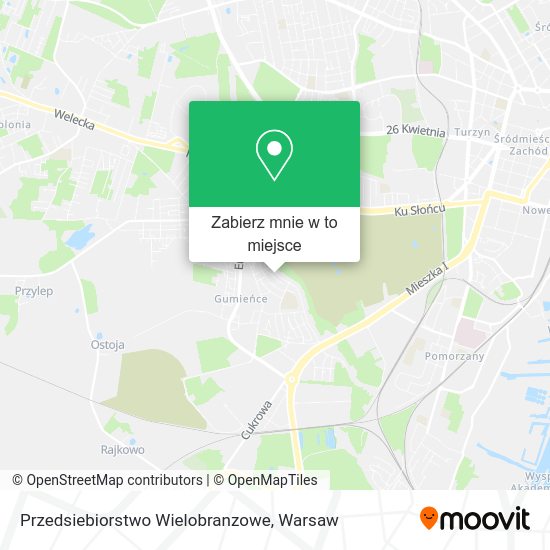 Mapa Przedsiebiorstwo Wielobranzowe