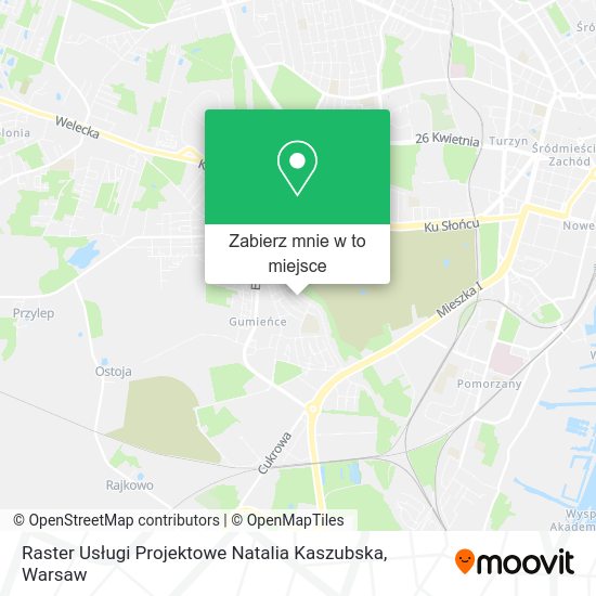 Mapa Raster Usługi Projektowe Natalia Kaszubska