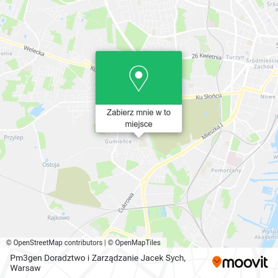 Mapa Pm3gen Doradztwo i Zarządzanie Jacek Sych