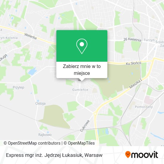 Mapa Express mgr inż. Jędrzej Łukasiuk