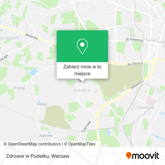 Mapa Zdrowie w Pudełku