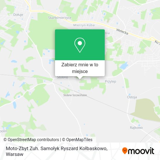 Mapa Moto-Zbyt Zuh. Samołyk Ryszard Kołbaskowo