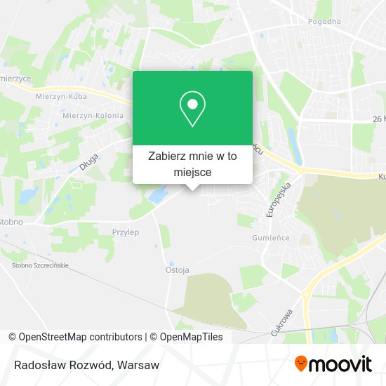 Mapa Radosław Rozwód