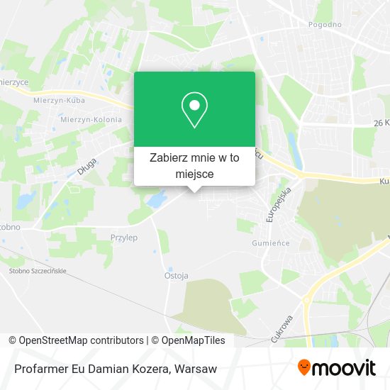 Mapa Profarmer Eu Damian Kozera