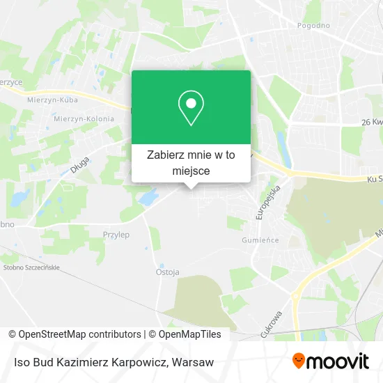 Mapa Iso Bud Kazimierz Karpowicz