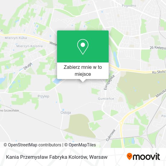 Mapa Kania Przemysław Fabryka Kolorów