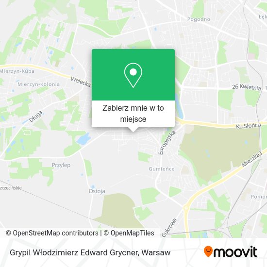 Mapa Grypil Włodzimierz Edward Grycner