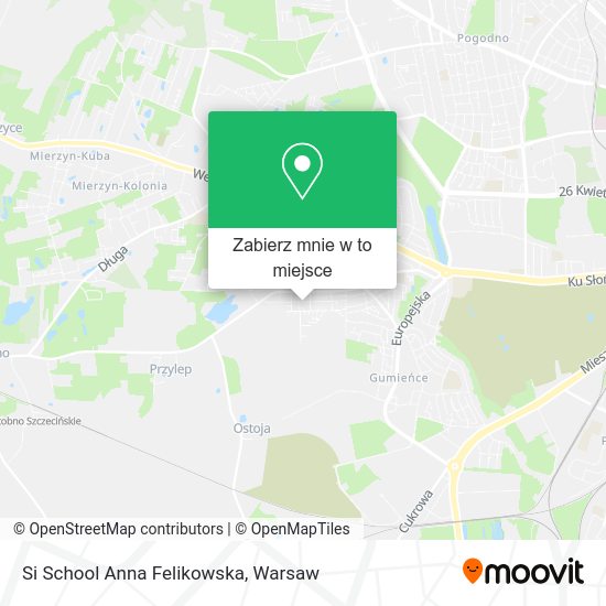 Mapa Si School Anna Felikowska