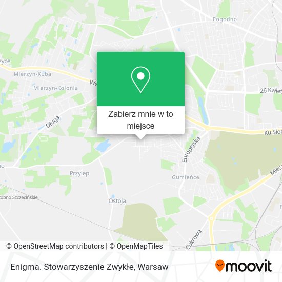 Mapa Enigma. Stowarzyszenie Zwykłe