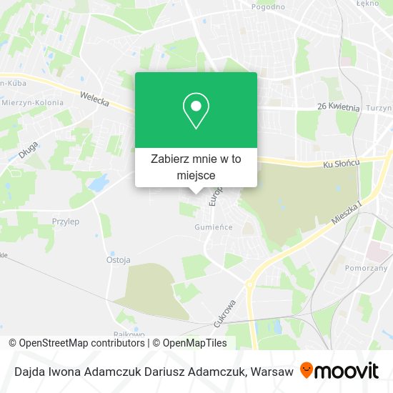 Mapa Dajda Iwona Adamczuk Dariusz Adamczuk