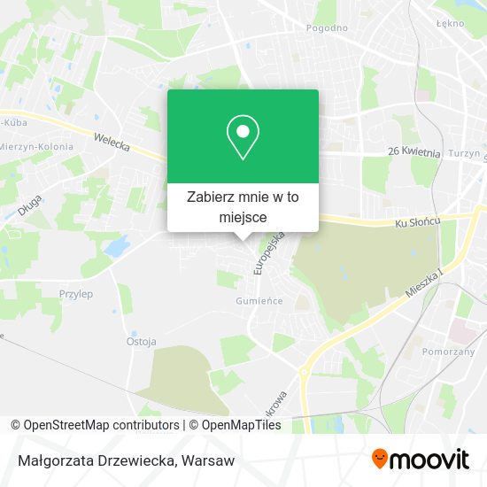 Mapa Małgorzata Drzewiecka