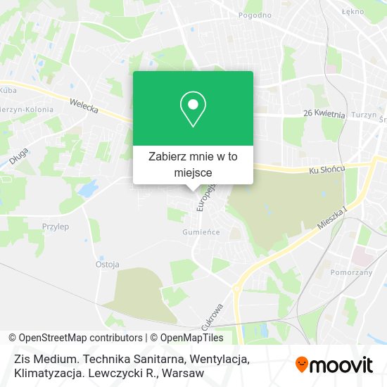 Mapa Zis Medium. Technika Sanitarna, Wentylacja, Klimatyzacja. Lewczycki R.