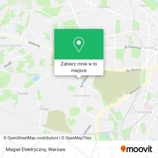 Mapa Magiel Elektryczny