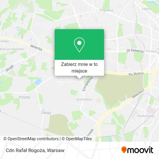 Mapa Cdn Rafał Rogoża