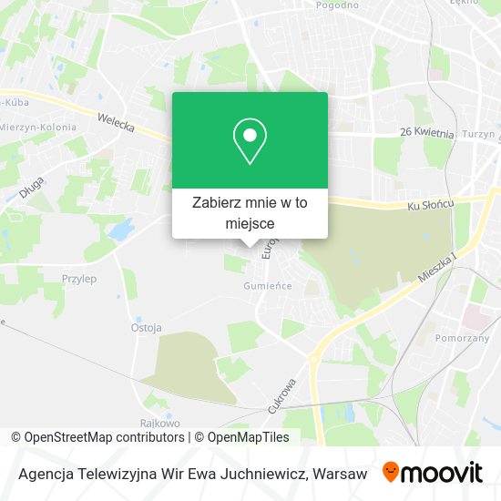 Mapa Agencja Telewizyjna Wir Ewa Juchniewicz