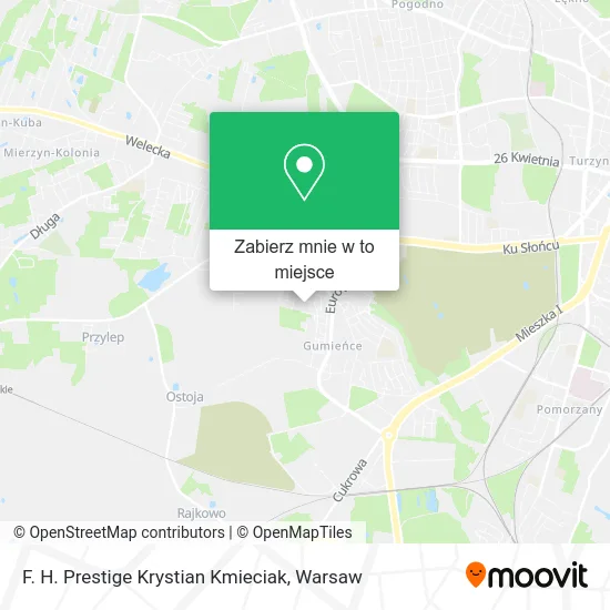 Mapa F. H. Prestige Krystian Kmieciak