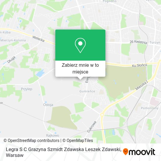 Mapa Legra S C Grazyna Szmidt Zdawska Leszek Zdawski