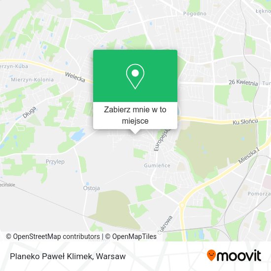 Mapa Planeko Paweł Klimek