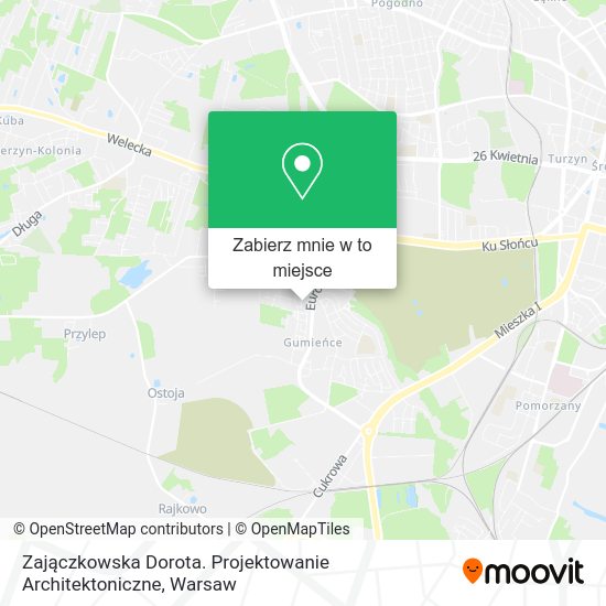 Mapa Zajączkowska Dorota. Projektowanie Architektoniczne