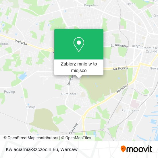 Mapa Kwiaciarnia-Szczecin.Eu