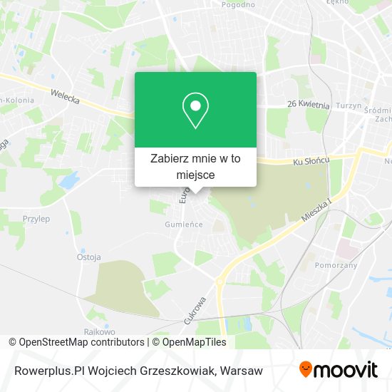 Mapa Rowerplus.Pl Wojciech Grzeszkowiak