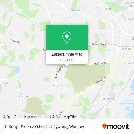 Mapa U Kuby - Sklep z Odzieżą Używaną