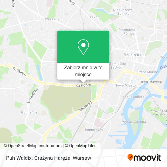 Mapa Puh Waldix. Grażyna Haręża