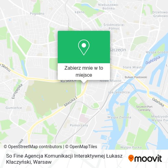 Mapa So Fine Agencja Komunikacji Interaktywnej Łukasz Kłaczyński