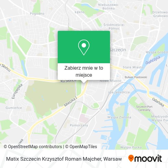 Mapa Matix Szczecin Krzysztof Roman Majcher