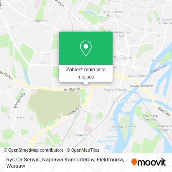 Mapa Rys.Ca Serwis, Naprawa Komputerów, Elektronika