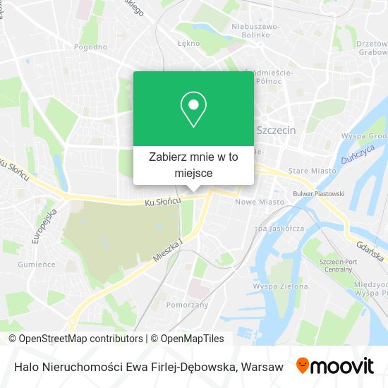 Mapa Halo Nieruchomości Ewa Firlej-Dębowska