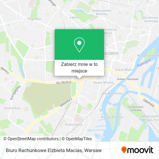 Mapa Biuro Rachunkowe Elżbieta Macias