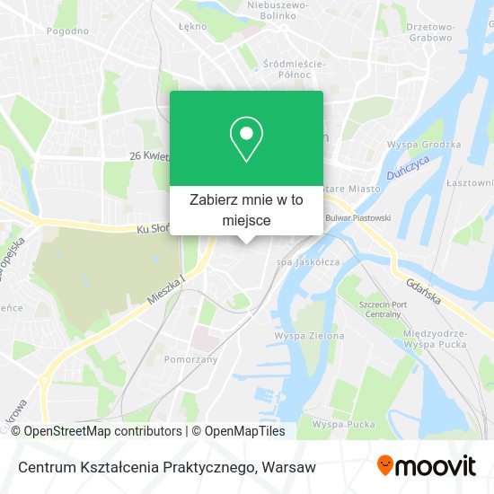 Mapa Centrum Kształcenia Praktycznego