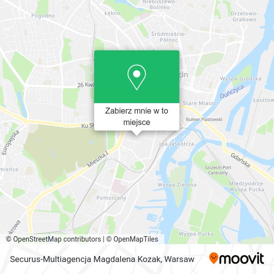 Mapa Securus-Multiagencja Magdalena Kozak