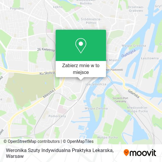 Mapa Weronika Szuty Indywidualna Praktyka Lekarska