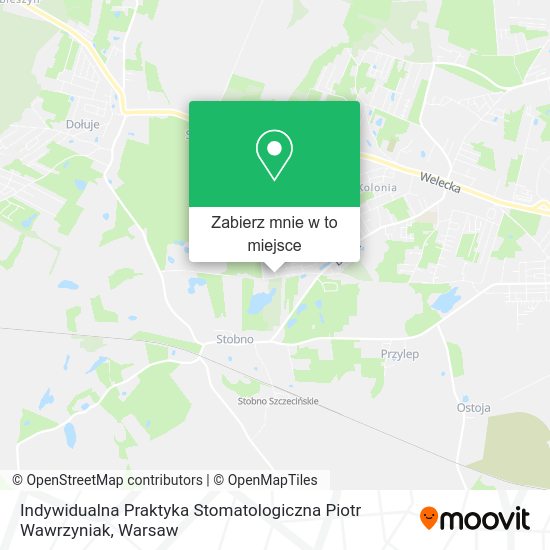 Mapa Indywidualna Praktyka Stomatologiczna Piotr Wawrzyniak