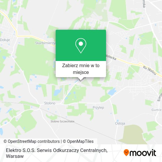 Mapa Elektro S.O.S. Serwis Odkurzaczy Centralnych