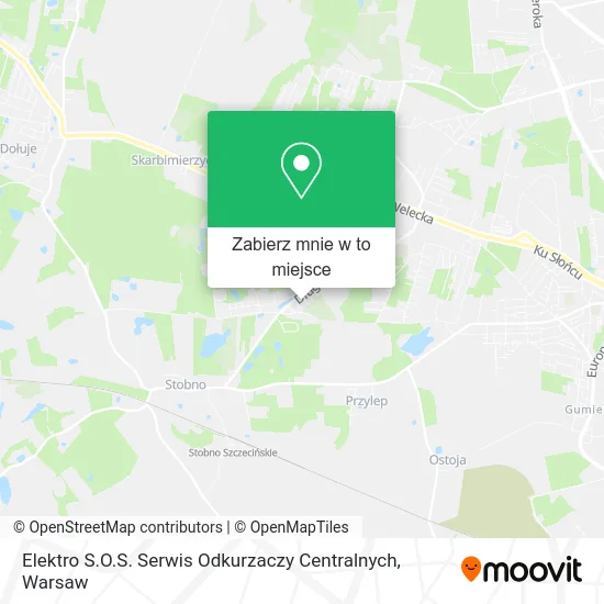 Mapa Elektro S.O.S. Serwis Odkurzaczy Centralnych