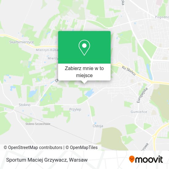 Mapa Sportum Maciej Grzywacz