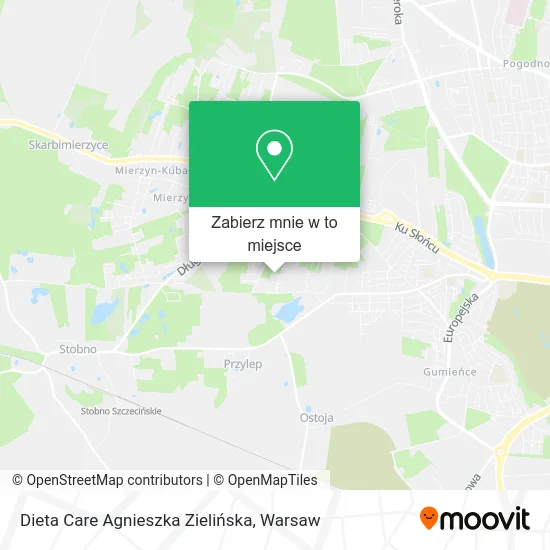Mapa Dieta Care Agnieszka Zielińska