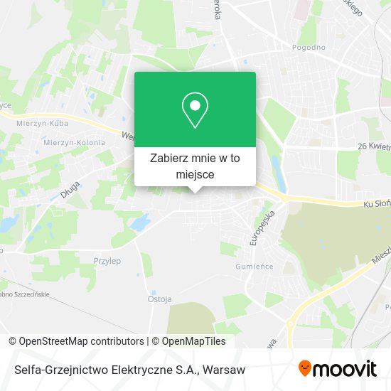 Mapa Selfa-Grzejnictwo Elektryczne S.A.