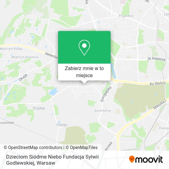 Mapa Dzieciom Siódme Niebo Fundacja Sylwii Godlewskiej