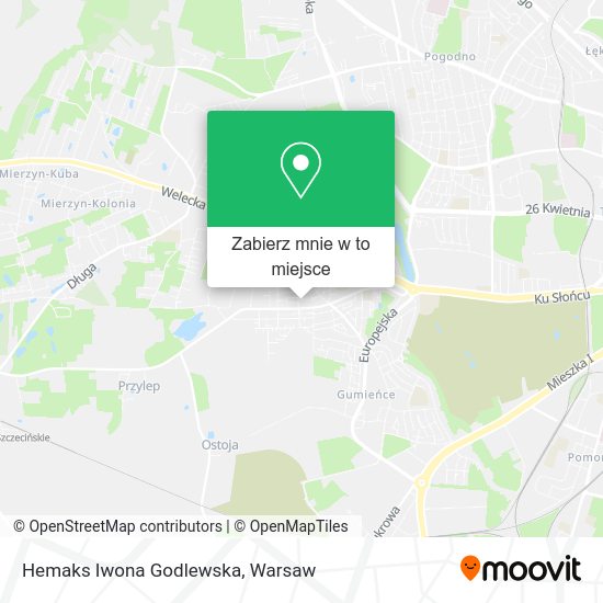 Mapa Hemaks Iwona Godlewska