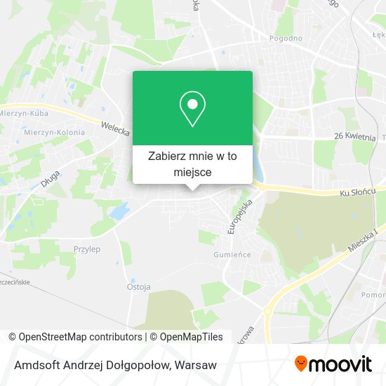 Mapa Amdsoft Andrzej Dołgopołow